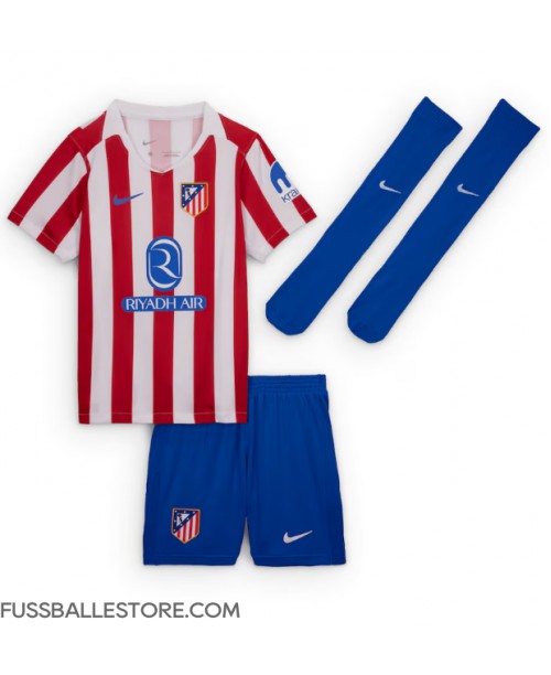 Günstige Atletico Madrid Giacomo Raspadori #22 Heimtrikotsatz Kinder 2025-26 Kurzarm (+ Kurze Hosen) Günstige Atletico Madrid Giacomo Raspadori #22 Heimtrikotsatz Kinder 2025-26 Kurzarm (+ Kurze Hosen)